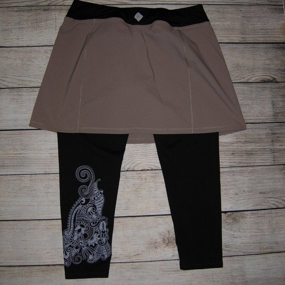 Sahalie Skirted Cropped Leggings S - Picture 2 of 5